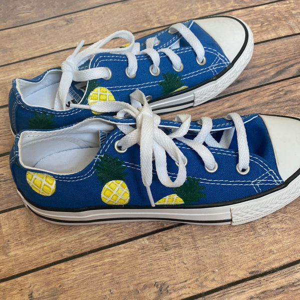 Youth Size 2 - Pineapple Converse