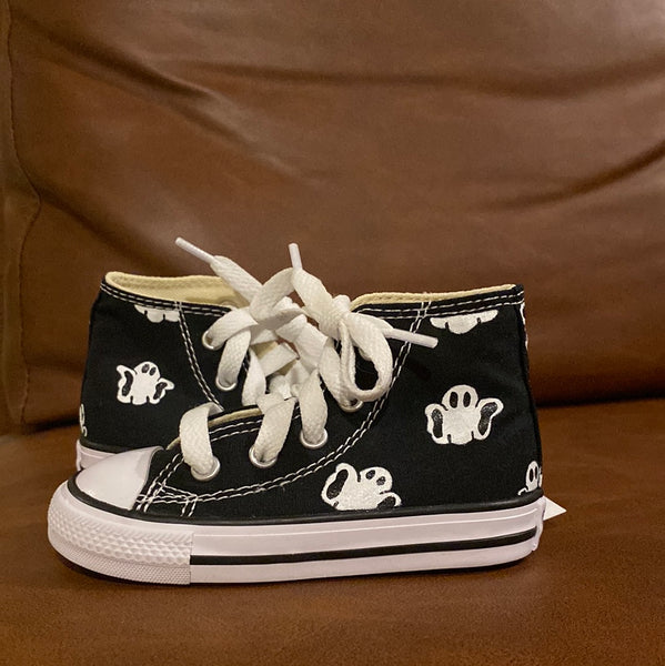Toddler Size 6 - Ghost High Top Converse