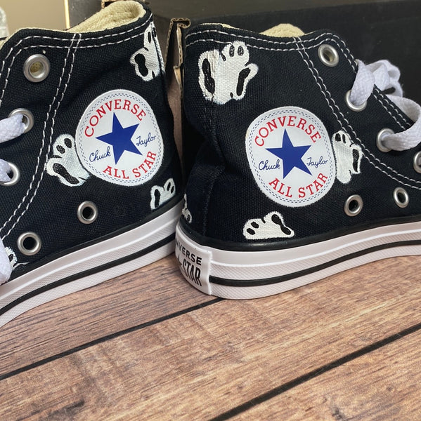 Toddler Size 6 - Ghost High Top Converse