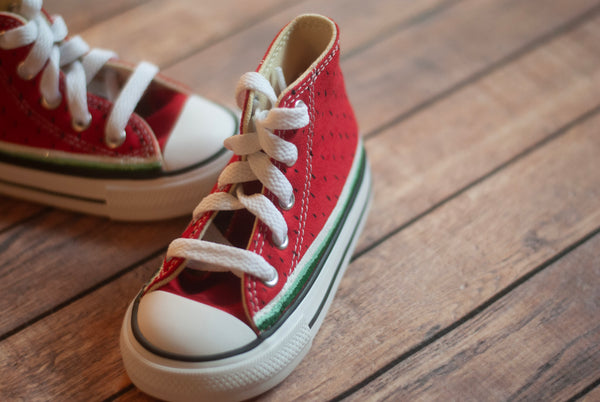 Watermelon High Top Converse