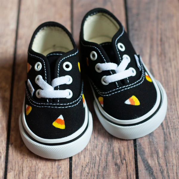 Halloween Candy Hand Painted Vans