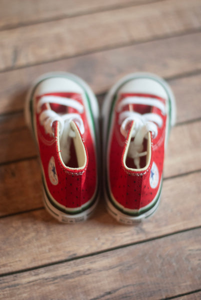 Watermelon High Top Converse