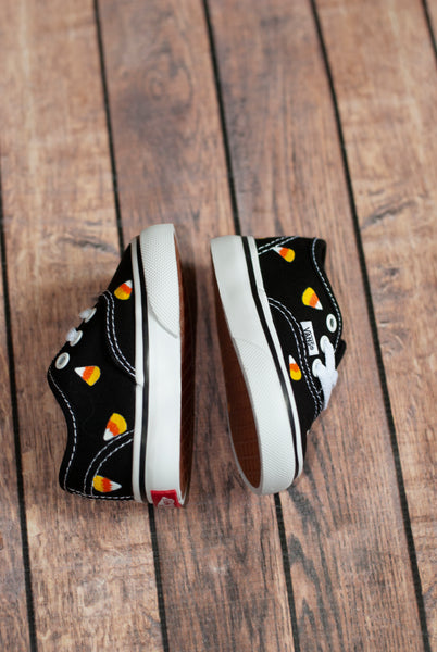 Halloween Candy Hand Painted Vans