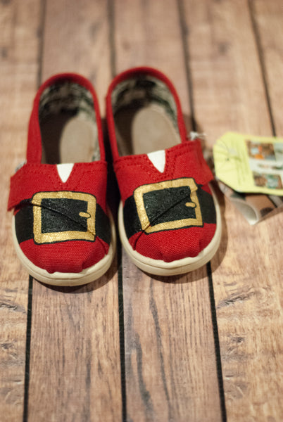 Toddler Size 6 - Santa Toms