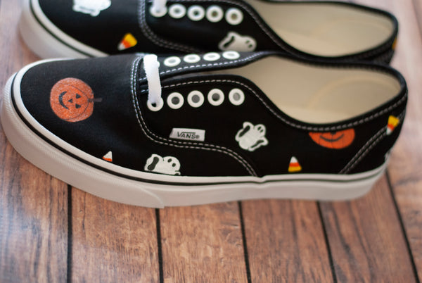 Hand Painted Halloween Vans