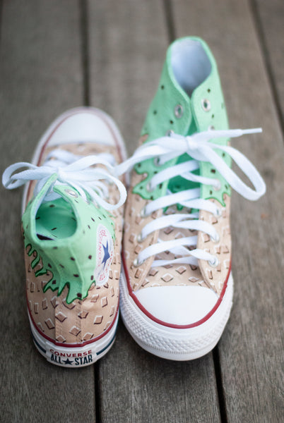 Mint Chocolate Chip Ice Cream High Top Converse