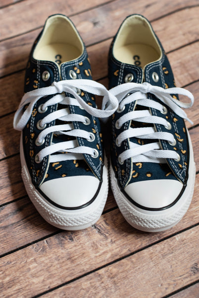 Cheetah Print Converse