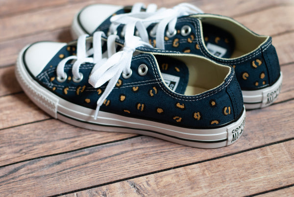 Cheetah Print Converse
