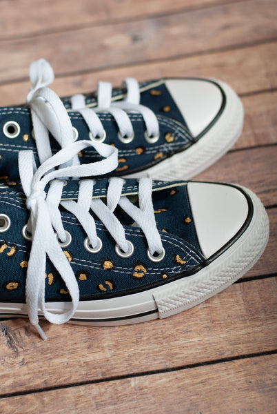 Cheetah Print Converse