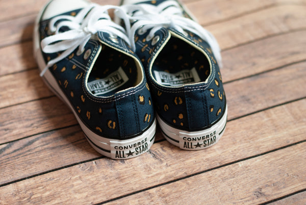 Cheetah Print Converse
