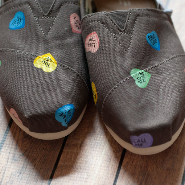 Candy Heart Valentine's Day Conversation Hearts Toms