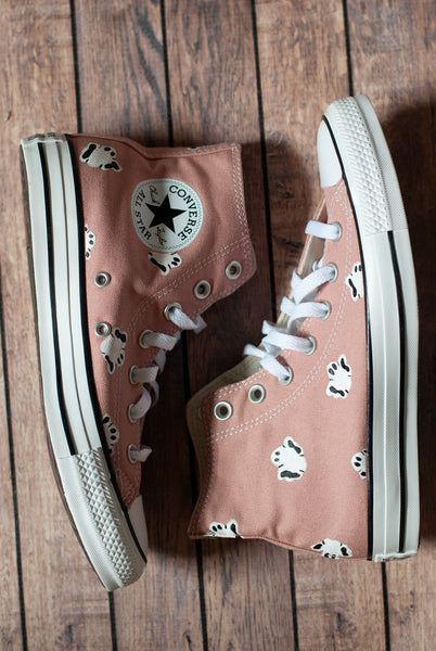 Hand Painted High Top Ghost Converse