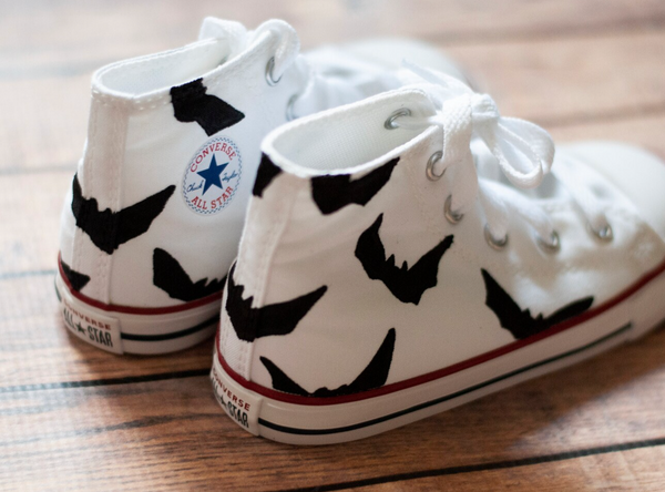 Bat High Top Converse | Custom Bat Converse