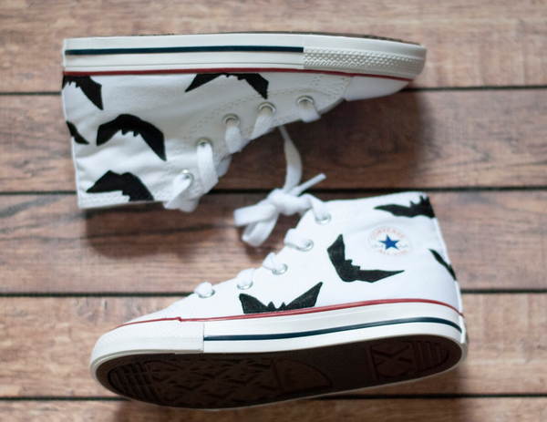 Bat High Top Converse | Custom Bat Converse