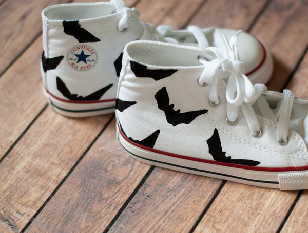 Bat High Top Converse | Custom Bat Converse