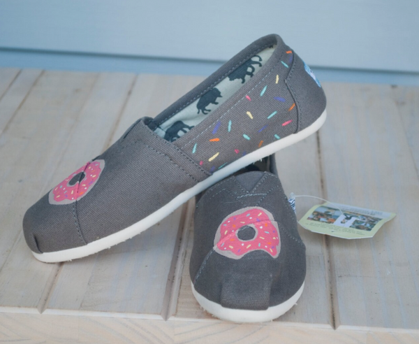 Hand Painted Donut Toms | Donut Toms