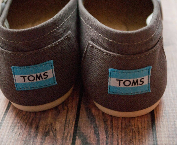 Custom Hand-Painted Turtle Toms