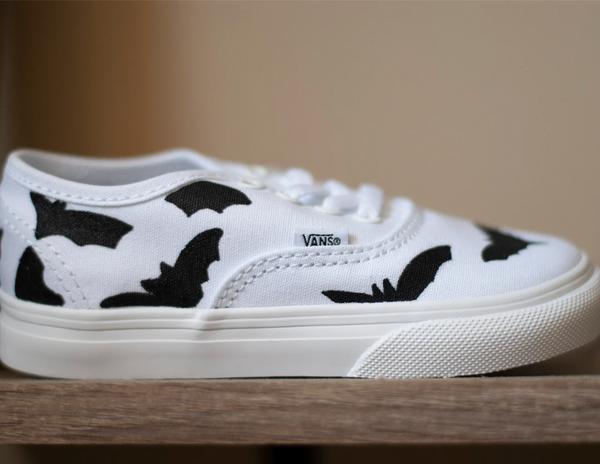 Hand Painted Bat Vans