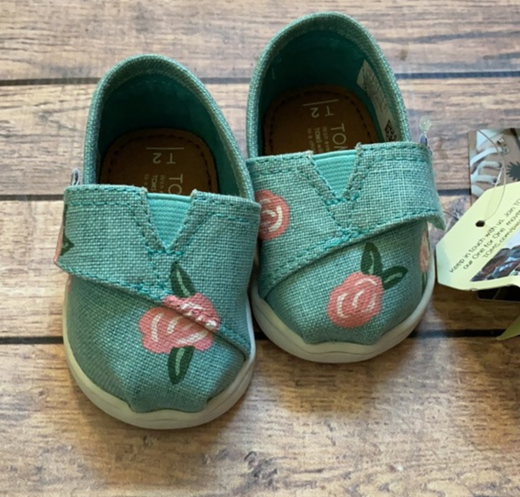 Toms baby shoe on sale sizes