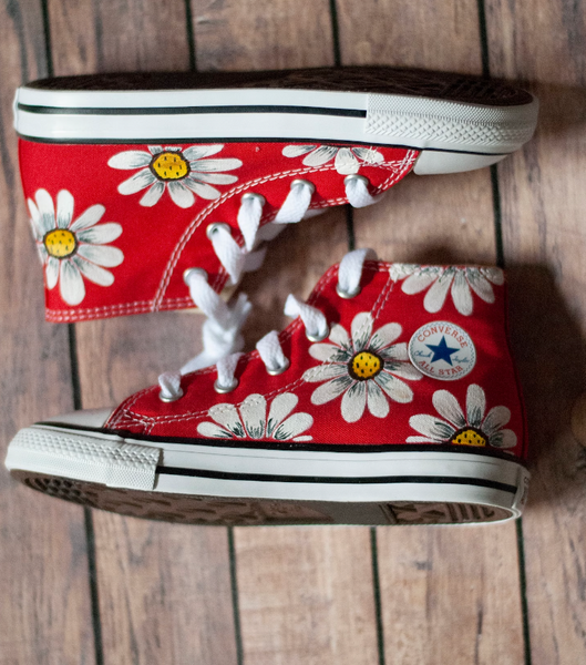 Daisy High Top Red Converse