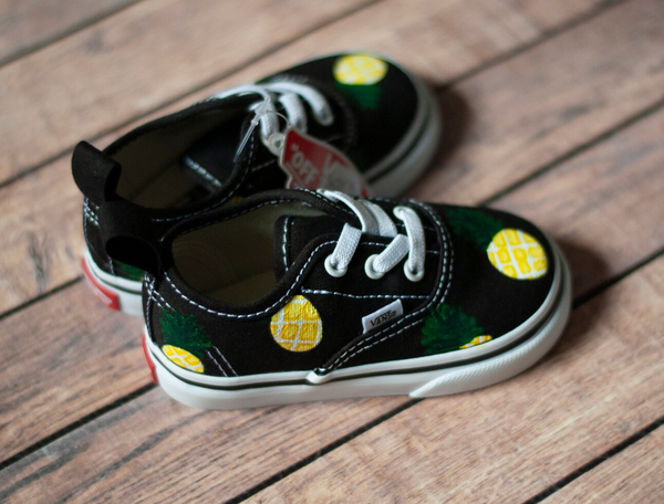 Pineapple Hand-Painted Vans