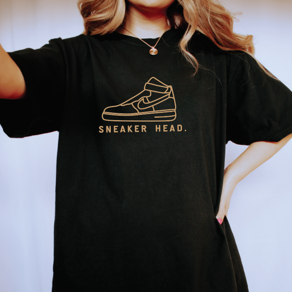 Sneaker Head Adult Tee