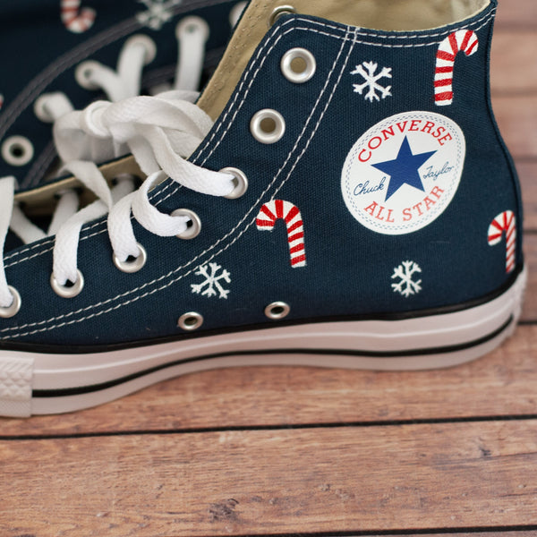 Candy Cane Converse