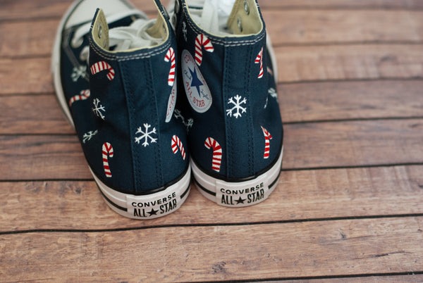 Candy Cane Converse