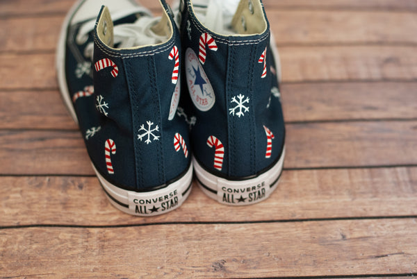 Candy Cane Converse