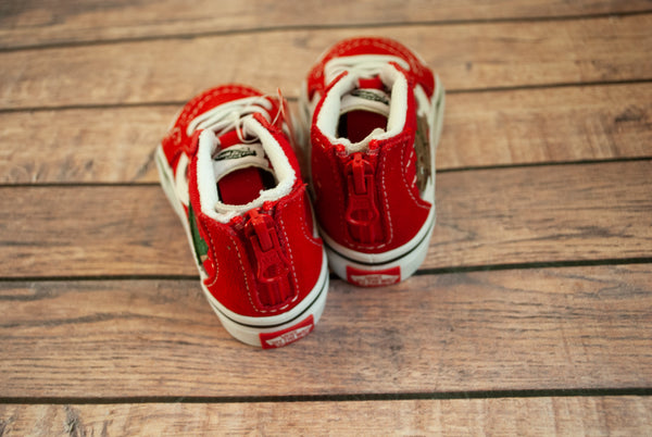 Dinosaur High Top Old School Kids Vans