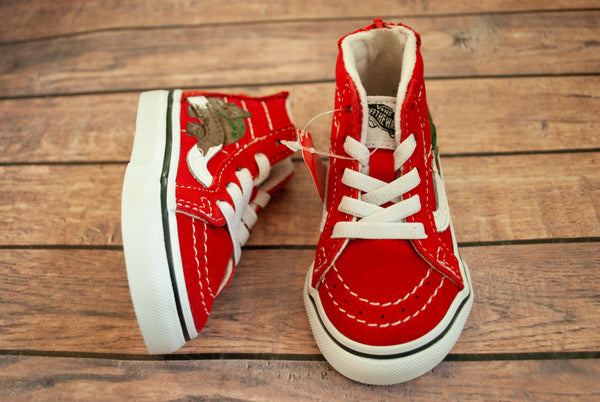 Dinosaur High Top Old School Kids Vans