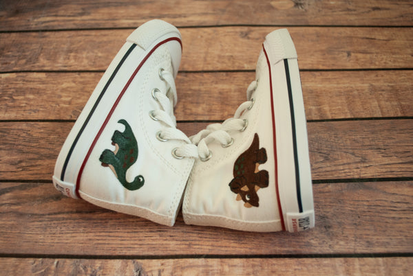 Dinosaur High Top Converse | Toddler & Youth Converse