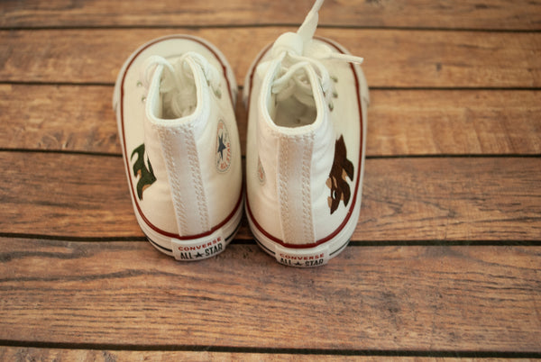 Dinosaur High Top Converse | Toddler & Youth Converse