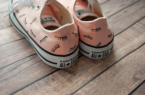 Lash Lover Converse | Custom Converse