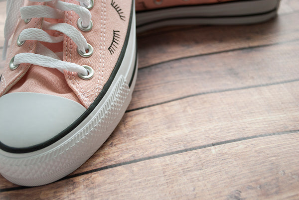Lash Lover Converse | Custom Converse