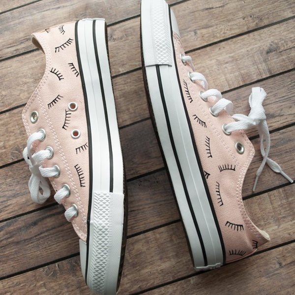 Lash Lover Converse | Custom Converse