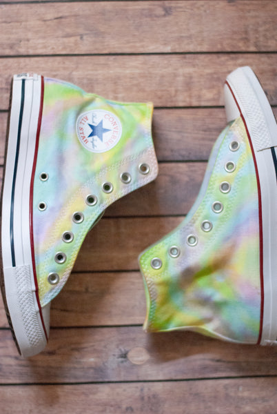 Pastel Tie Dye Converse