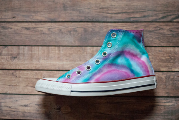 Tie Dye Converse || Custom High Top Converse