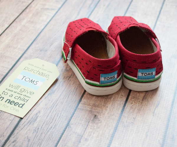 Hand Painted Watermelon Toms