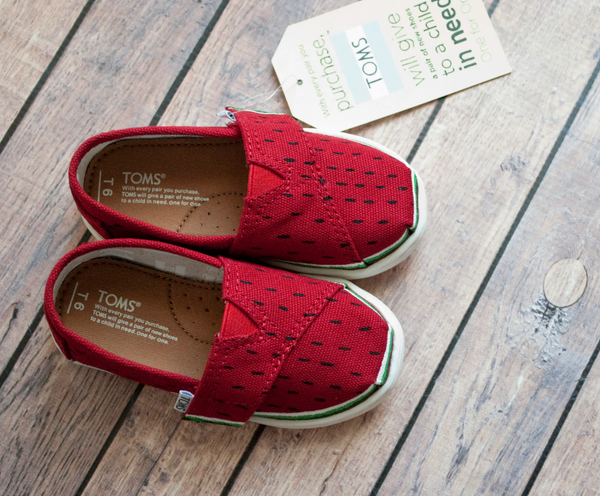 Hand Painted Watermelon Toms