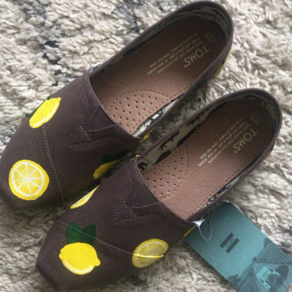 Lemon Slice PaintedToms