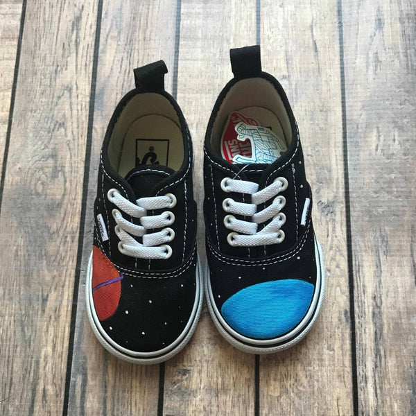 Space Vans | Custom Painted Vans