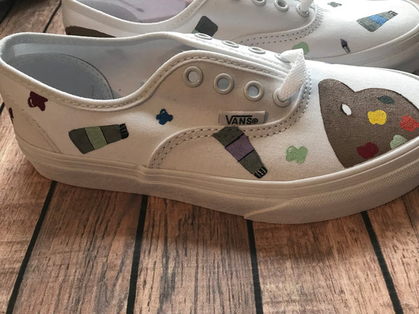Artist Vans | Hand Painted Vans | Custom Painted Vans