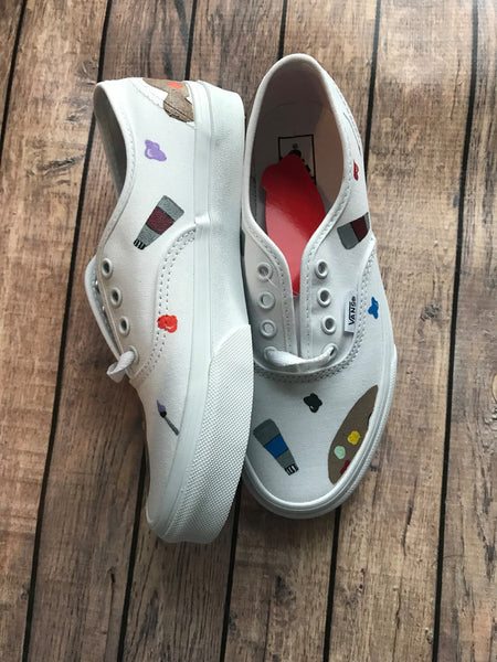 Artist Vans | Hand Painted Vans | Custom Painted Vans