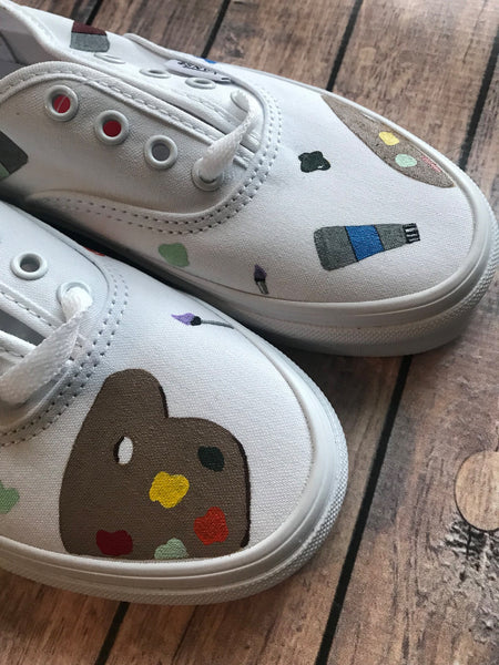 Artist Vans | Hand Painted Vans | Custom Painted Vans