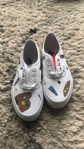 Artist Vans | Hand Painted Vans | Custom Painted Vans