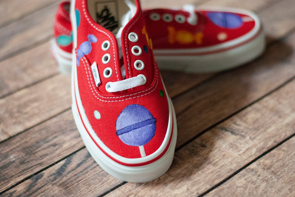 Candy Vans | Hand Painted Vans | Custom Vans