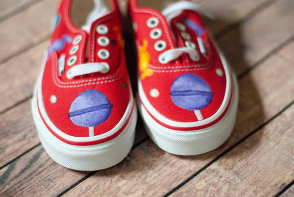Candy Vans | Hand Painted Vans | Custom Vans