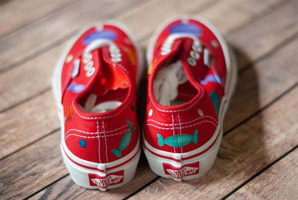 Candy Vans | Hand Painted Vans | Custom Vans