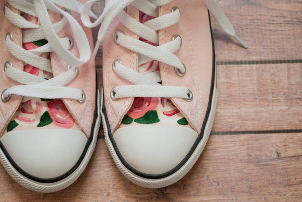 Rose Painted Converse